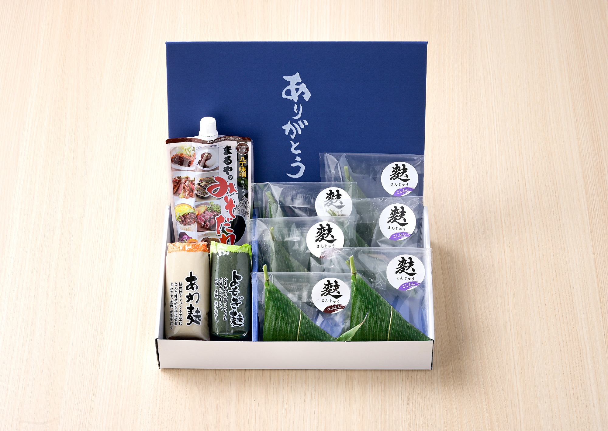 笹巻麩まんじゅうと生麩のありがとうセット