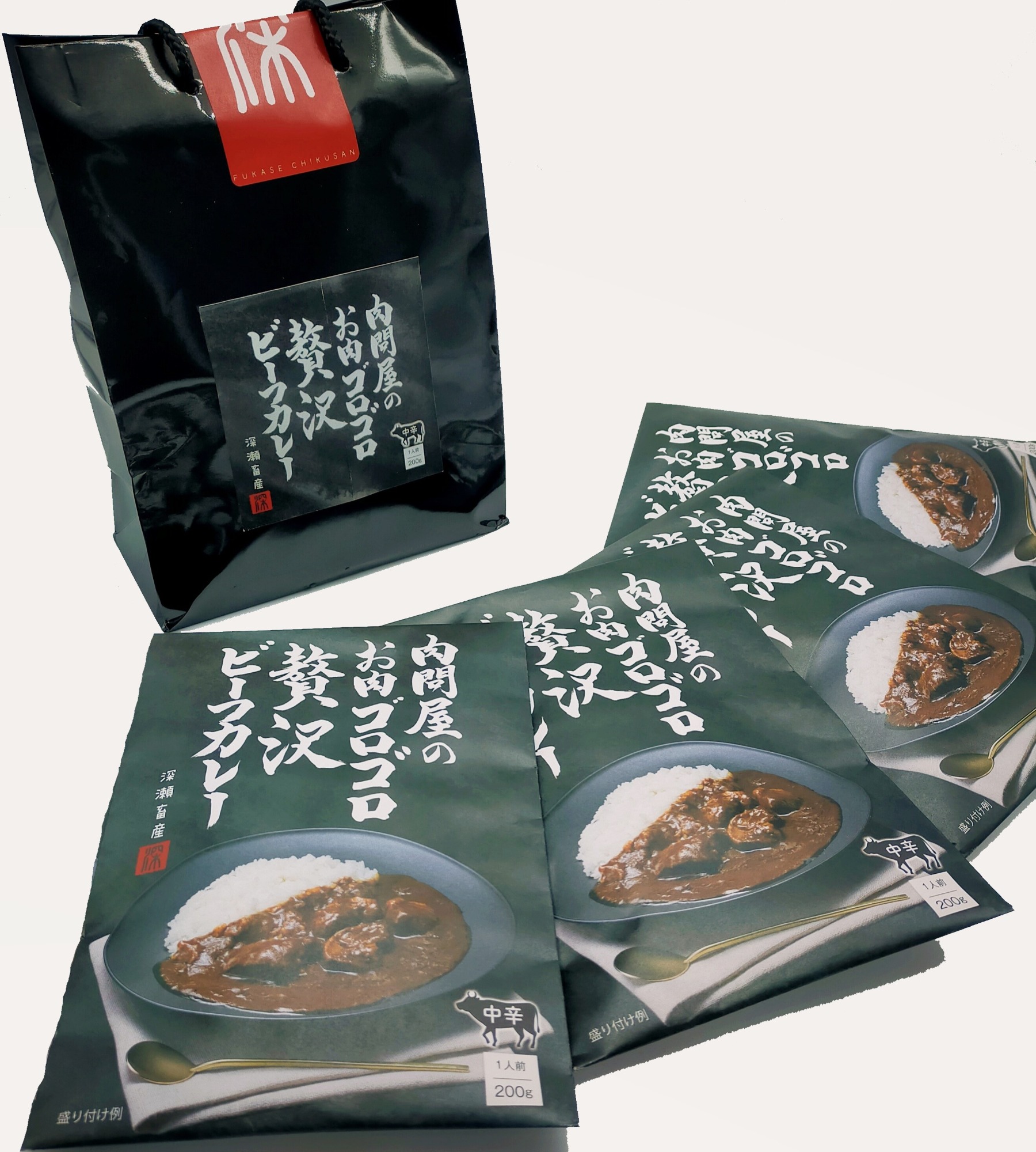 肉問屋のお肉ゴロゴロ贅沢ビーフカレー